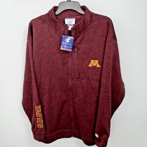 Minnesota Golden Gophers Champion Athleticwear Full Zip Jacket Men’s XL NWT